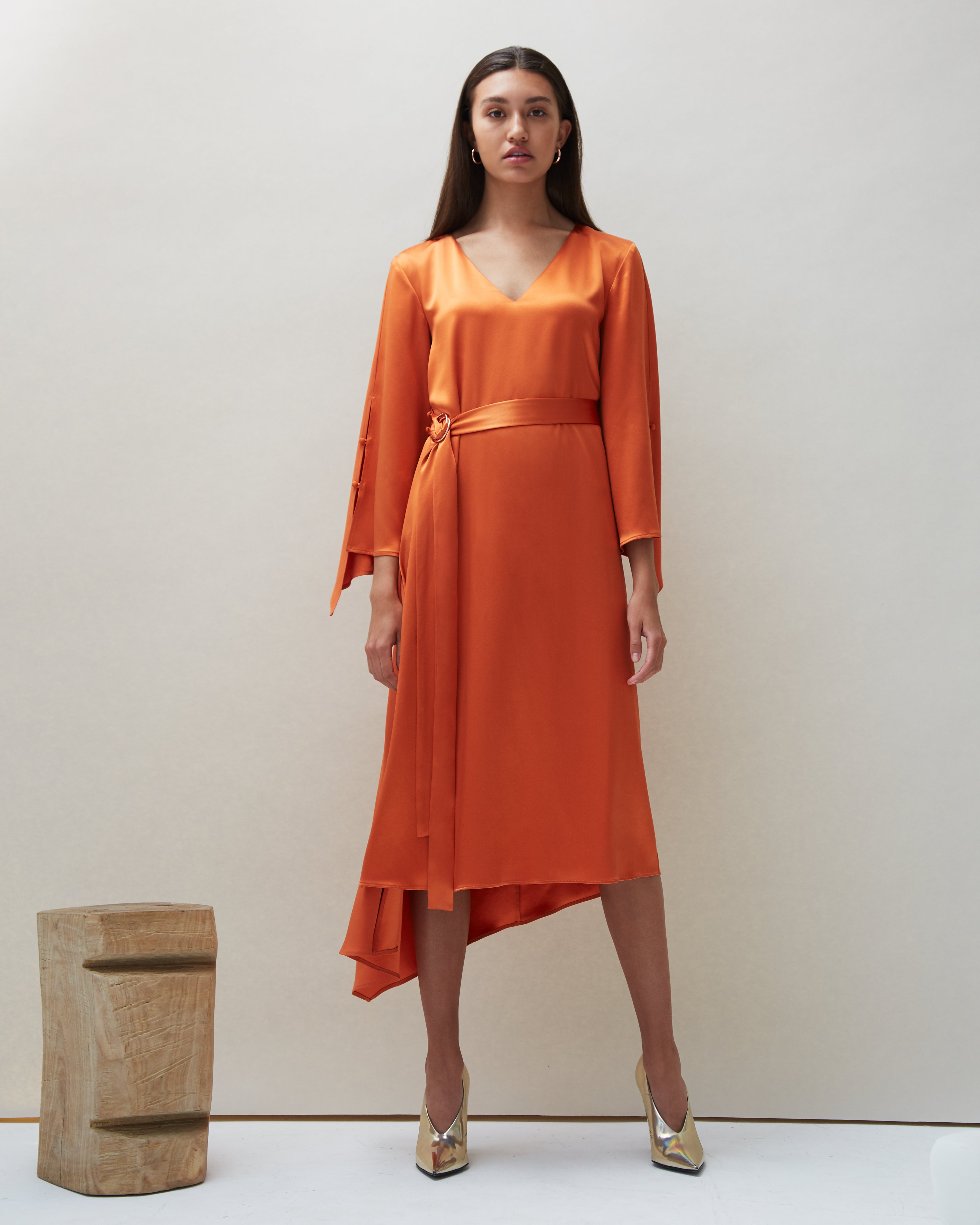 Dua Dress in Orange - COYAN