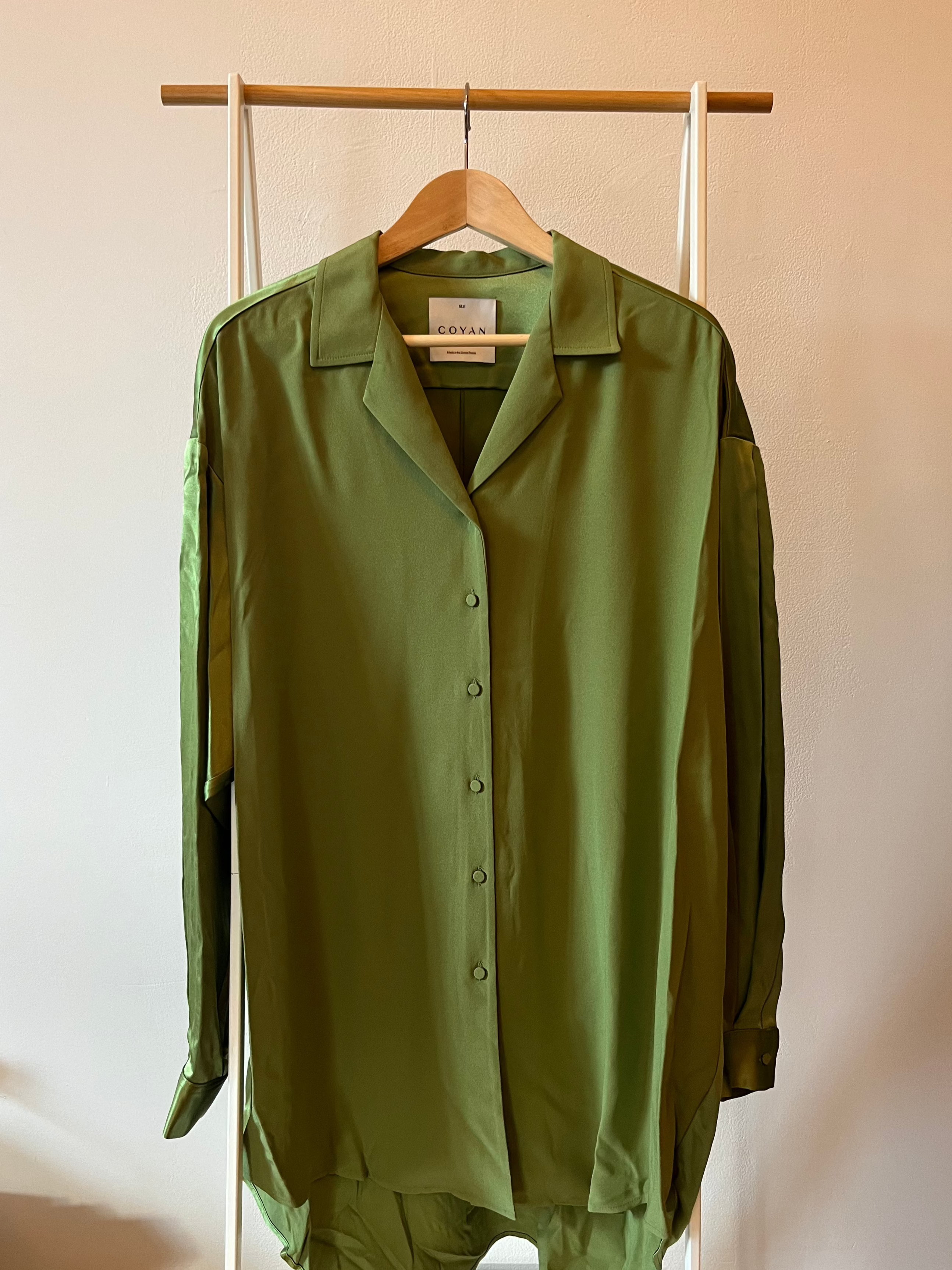 Luka Shirt - Green - SAMPLE - Size 16