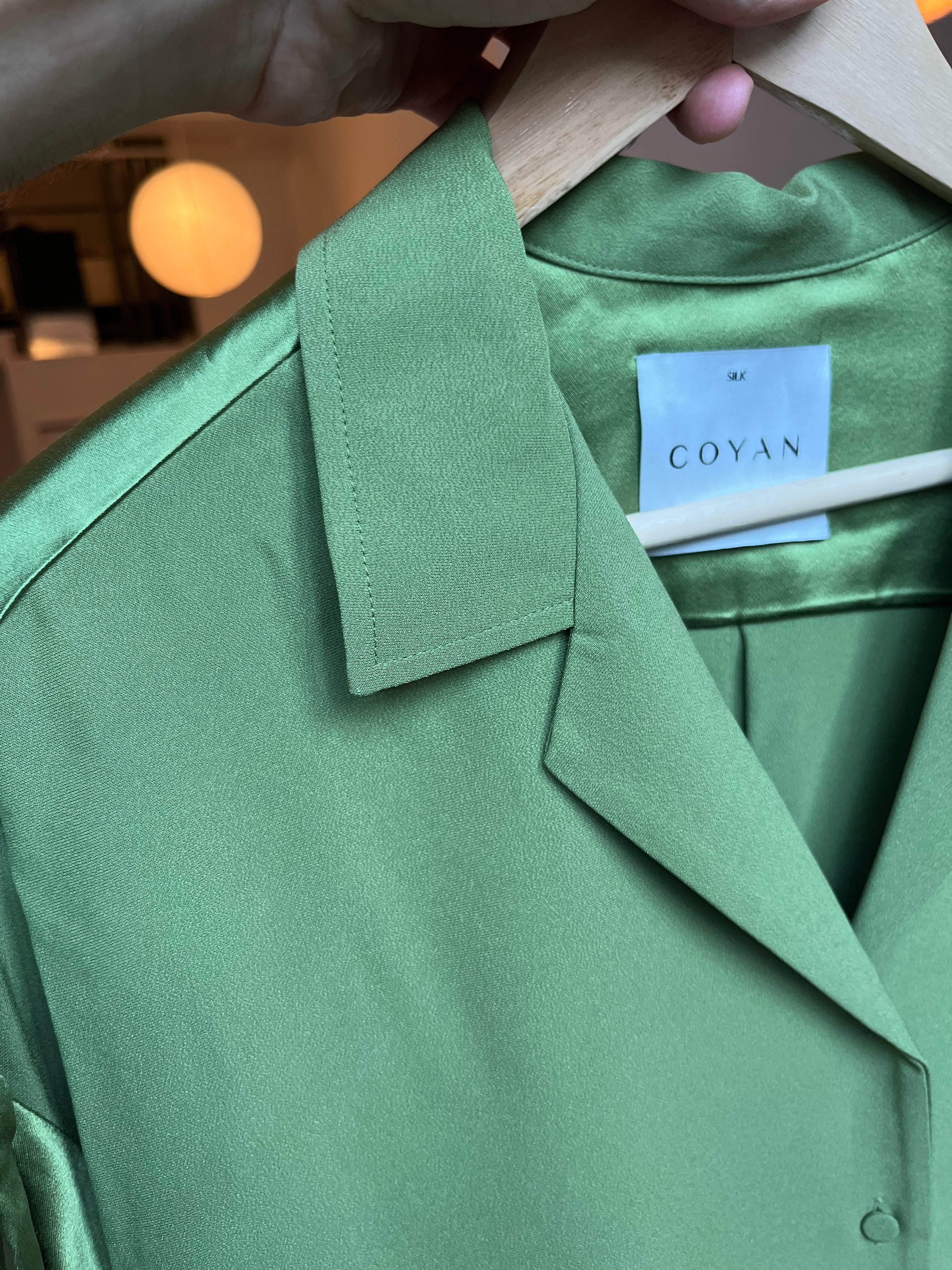 Luka Shirt - Green - SAMPLE - Size 16