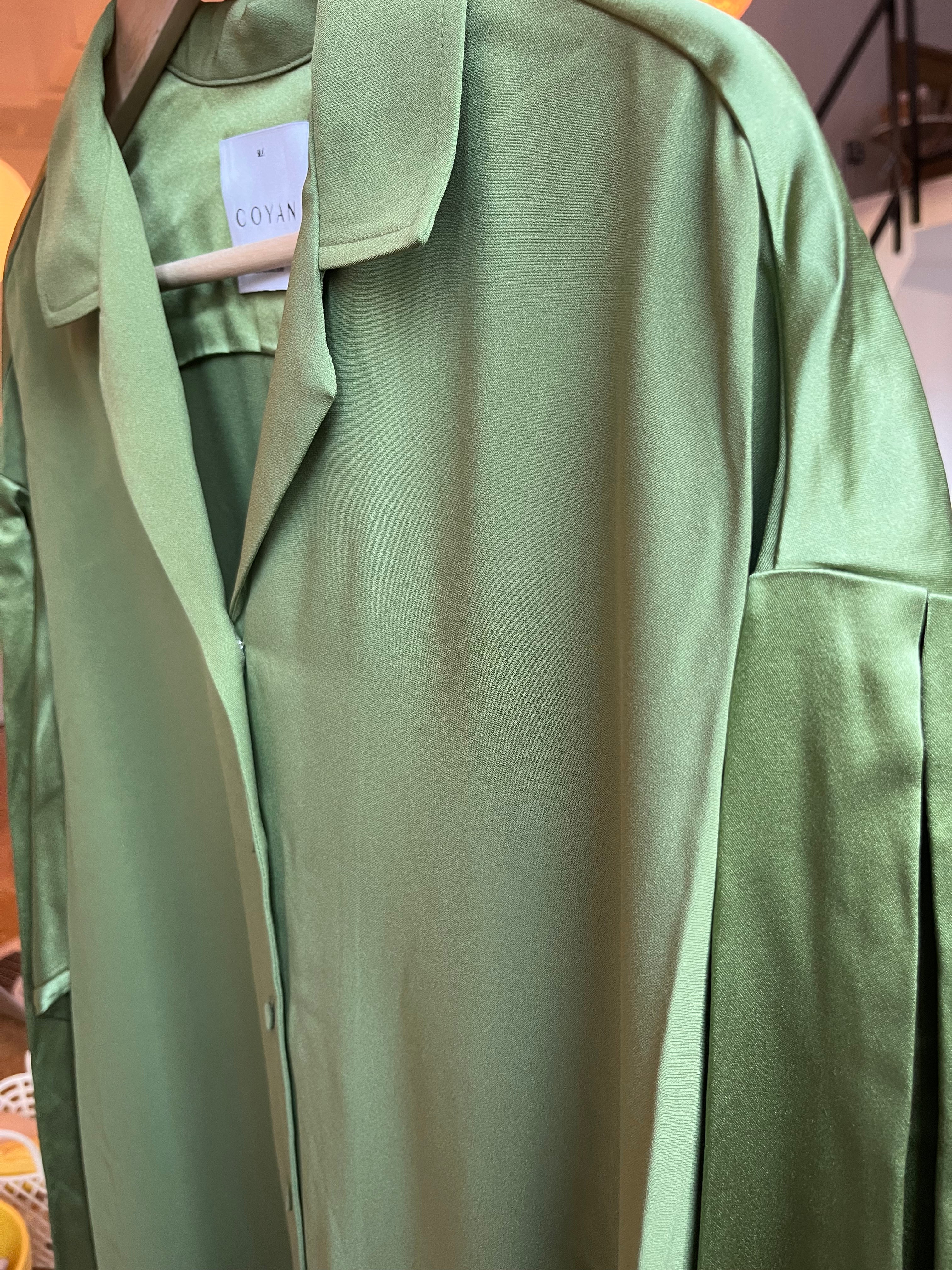 Luka Shirt - Green - SAMPLE - Size 16